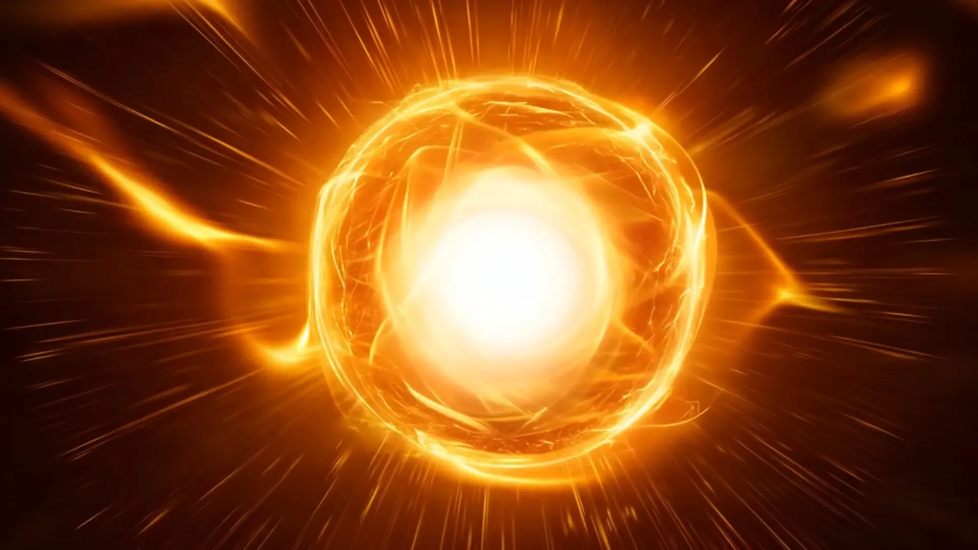 Fiery Sphere Effect for Stunning Logo Reveals